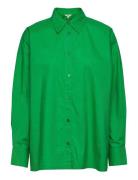 M-Brisa Tops Shirts Long-sleeved Green MbyM