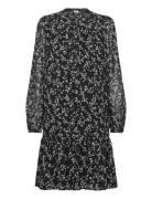 Dresses Light Woven Polvipituinen Mekko Black Esprit Casual