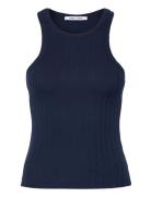 Sahelene Tank Top 15277 Tops T-shirts & Tops Sleeveless Navy Samsøe Sa...