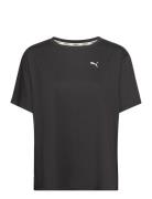 Animal Remix Boyfriend Tee Sport T-shirts & Tops Short-sleeved Black P...