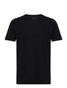Figure Ss Crew Tops T-shirts Short-sleeved Black AllSaints