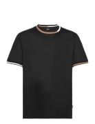 Thompson 211 Tops T-shirts Short-sleeved Black BOSS