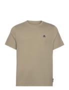 Satellite Tee Tops T-shirts Short-sleeved Beige Moose Knuckles