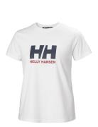 W Hh Logo T-Shirt 2.0 Sport T-shirts & Tops Short-sleeved White Helly ...