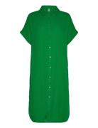 Cuelina Kaftan Dress Polvipituinen Mekko Green Culture
