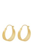 Midnight Sun Earrings Accessories Jewellery Earrings Hoops Gold Pernil...
