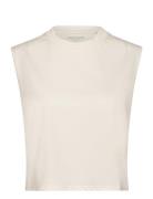 Borg Training Tank Sport T-shirts & Tops Sleeveless Beige Björn Borg