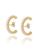 Moonlight Earrings Accessories Jewellery Earrings Studs Gold Mockberg