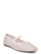 Bialilja Mesh Ballerina Ballerinat White Bianco