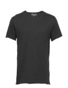 Crew-Neck Relaxed T-Shirt Tops T-shirts Short-sleeved Black Bread & Bo...