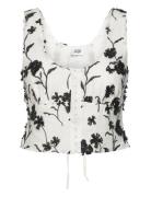 Primrose Top Tops Blouses Sleeveless Black Twist & Tango