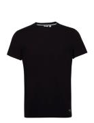Centre T-Shirt Sport T-shirts Short-sleeved Black Björn Borg