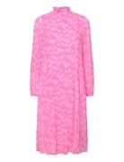 Binacras Dress Polvipituinen Mekko Pink Cras