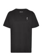 Men’s Cotton Tee Sport T-shirts Short-sleeved Black RS Sports