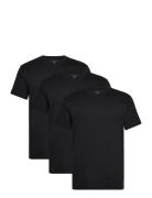 Pc Basic Crew Neck 3 Pack Tops T-shirts Short-sleeved Black Michael Ko...