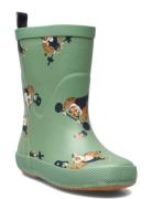 Wellies W. Aop Shoes Rubberboots High Rubberboots Green CeLaVi