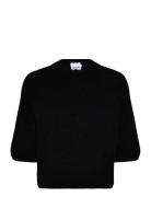 Mimi Knit Jumper Tops Knitwear Jumpers Black Noella