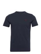 Barbour Sports Tee Designers T-shirts Short-sleeved Blue Barbour