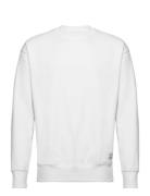 Sdlenz Crew Sw Tops Sweat-shirts & Hoodies Sweat-shirts White Solid