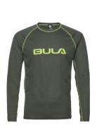 Ribtech Crew Sport Sweat-shirts & Hoodies Sweat-shirts Khaki Green Bul...