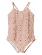 Nmfhelga Swimsuit Lil Uimapuku Uima-asut Pink Lil'Atelier