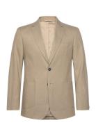 Slim Cotton Linen Suit Blazer Suits & Blazers Blazers Single Breasted ...