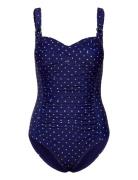 Bloom Dot Shaping Bs O Uimapuku Uima-asut Navy Hunkemöller