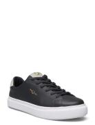 B71 Textured Leather/Nubuck Matalavartiset Sneakerit Tennarit Black Fr...