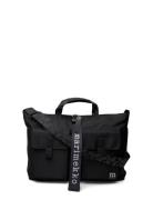 Everything Messenger Solid Bags Top Handle Bags Black Marimekko