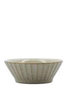 Bowl, Hdpleat, Grey/Brown Home Tableware Bowls Breakfast Bowls Grey Ho...