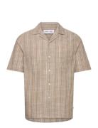 Saoscar Ap Shirt 14246 Tops Shirts Short-sleeved Beige Samsøe Samsøe