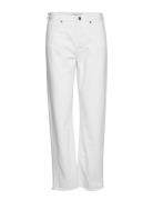 Alexa High-Rise Denim Jeans Bottoms Jeans Straight-regular White Malin...