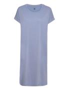 Cukajsa T-Shirt Dress Polvipituinen Mekko Blue Culture