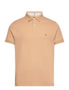 Core 1985 Regular Polo Tops Polos Short-sleeved Beige Tommy Hilfiger