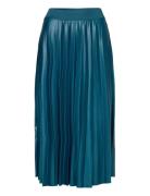 Vinitban Skirt - Noos Polvipituinen Hame Blue Vila