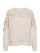 Crkalanie Sweatshirt Tops Sweat-shirts & Hoodies Sweat-shirts White Cr...