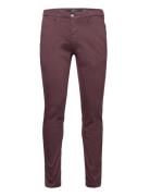 Zeumar Trousers Hyperchino Color Xlite Bottoms Jeans Slim Burgundy Rep...