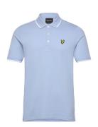 Tipped Polo Shirt Tops Polos Short-sleeved Blue Lyle & Scott