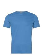 Mmgperry Crunch O-Ss Tee Tops T-shirts Short-sleeved Blue Mos Mosh Gal...