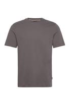 Thompson 01 Tops T-shirts Short-sleeved Grey BOSS