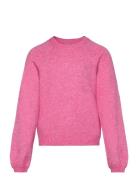 Koglesly Kings L/S Pullover Knt Noos Tops Knitwear Pullovers Pink Kids...