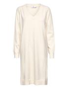 Cc Heart Clare Comfy Knit Dress Polvipituinen Mekko Cream Coster Copen...