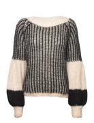 Liana Knit Sweater Tops Knitwear Jumpers Multi/patterned Noella