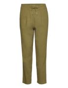 Onlcaro-Poptrash Easy Linen Bl Cc Pnt Bottoms Trousers Straight Leg Kh...