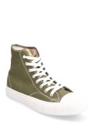 Biajeppe Sneaker High Canvas Korkeavartiset Tennarit Green Bianco