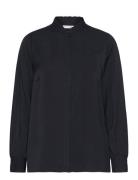 Nixieiw Shirt Tops Shirts Long-sleeved Black InWear