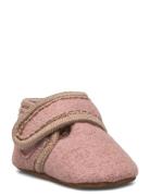 Classic Wool Slippers Aamutossut Sisäkengät Pink Melton