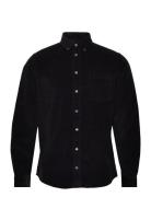Cfanton Ls Bd Baby Cord Shirt Tops Shirts Casual Black Casual Friday
