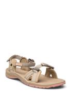 Lakewood Ride Sandal W,030 Matalapohjaiset Sandaalit Beige Jack Wolfsk...