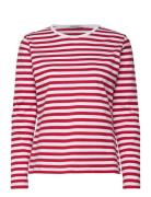 Mari 2017 Tops T-shirts & Tops Long-sleeved Red Marimekko